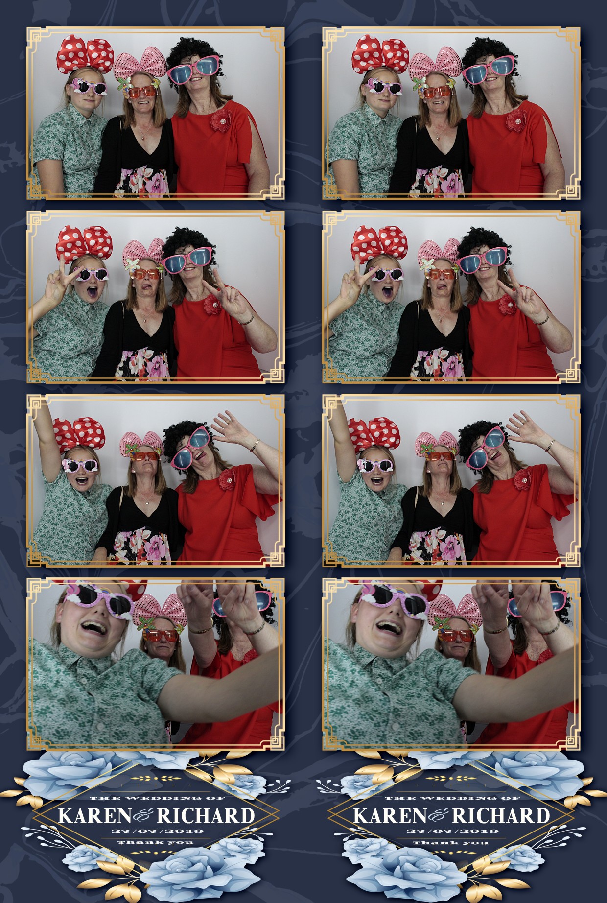 Richard & Karen's Wedding Reception | View more photos from the event at gallery.myphotoboothexperience.co.uk/u/MyPhotoBoothExperienceLtd/Richard-Karens-Wedding-Reception